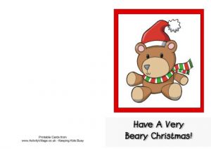 Free Printable Christmas Cards