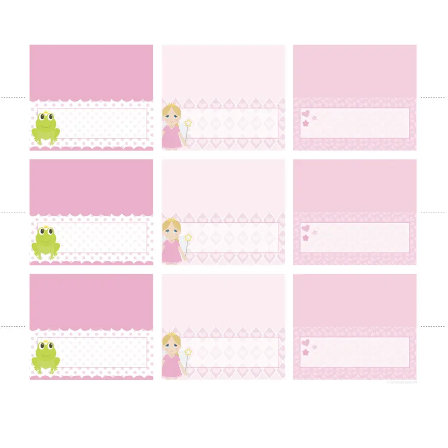 printable place cards