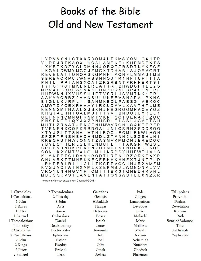 18 Fun Printable Bible Word Search Puzzles Kitty Baby Love