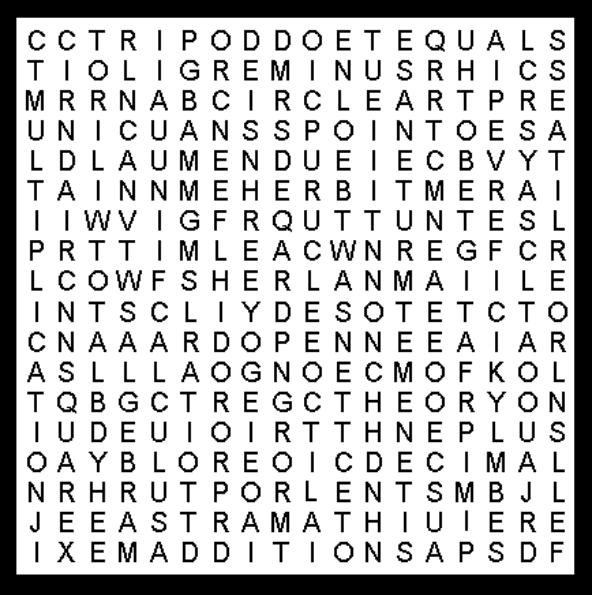 15 Head-Scratching Math Word Search Puzzles | Kitty Baby Love