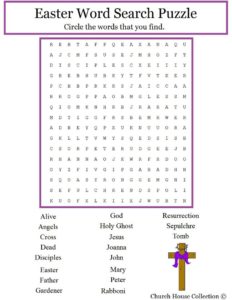 Easter Word Search Games