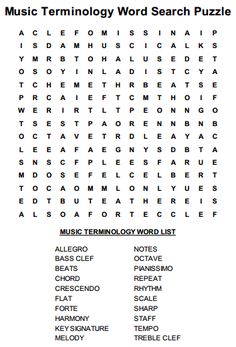 word for music