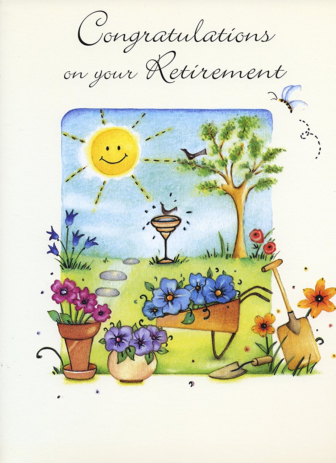 printable retirement card