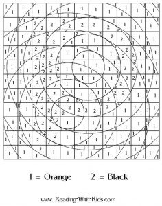 Color by Number Printables for Adults Free