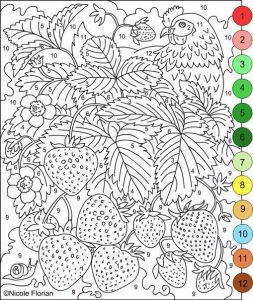 Color by Numbers for Adults