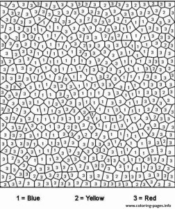 Free Color by Number for Adults