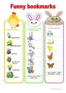 Animal Bookmarks Printable