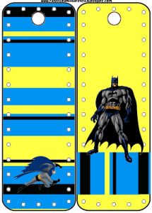 Batman Bookmark Printable