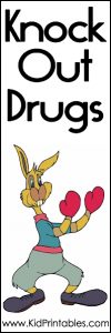 Drug Free Bookmarks Printable