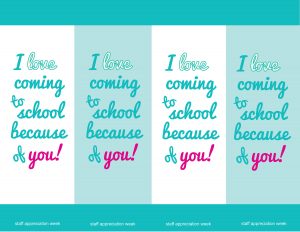 Free Printable Back to School Bookmarks