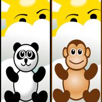 Panda Bookmark Printable