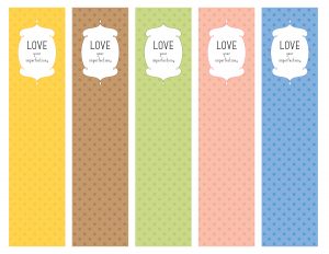 Printable Bookmark