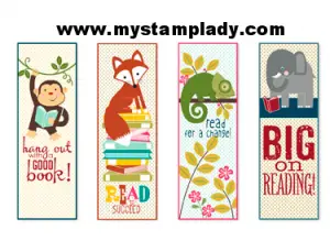 Printable Bookmarks for Children Kids
