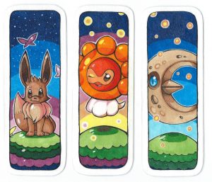 Printable Pokemon Bookmarks