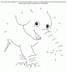 A To Z Dot To Dot Printables
