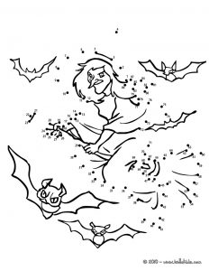 Dot To Dot Halloween Printables