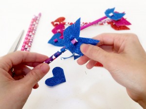 Cupids Arrows Pencil Toppers Tutorial 17