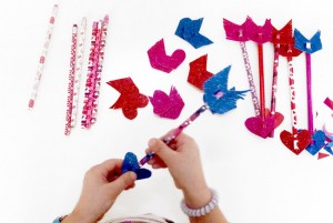 Cupids Arrows Pencil Toppers Tutorial 18