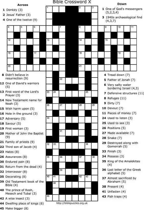 15 Fun Bible Crossword Puzzles Kittybabylove Com,Pork Loin Roast With Bone