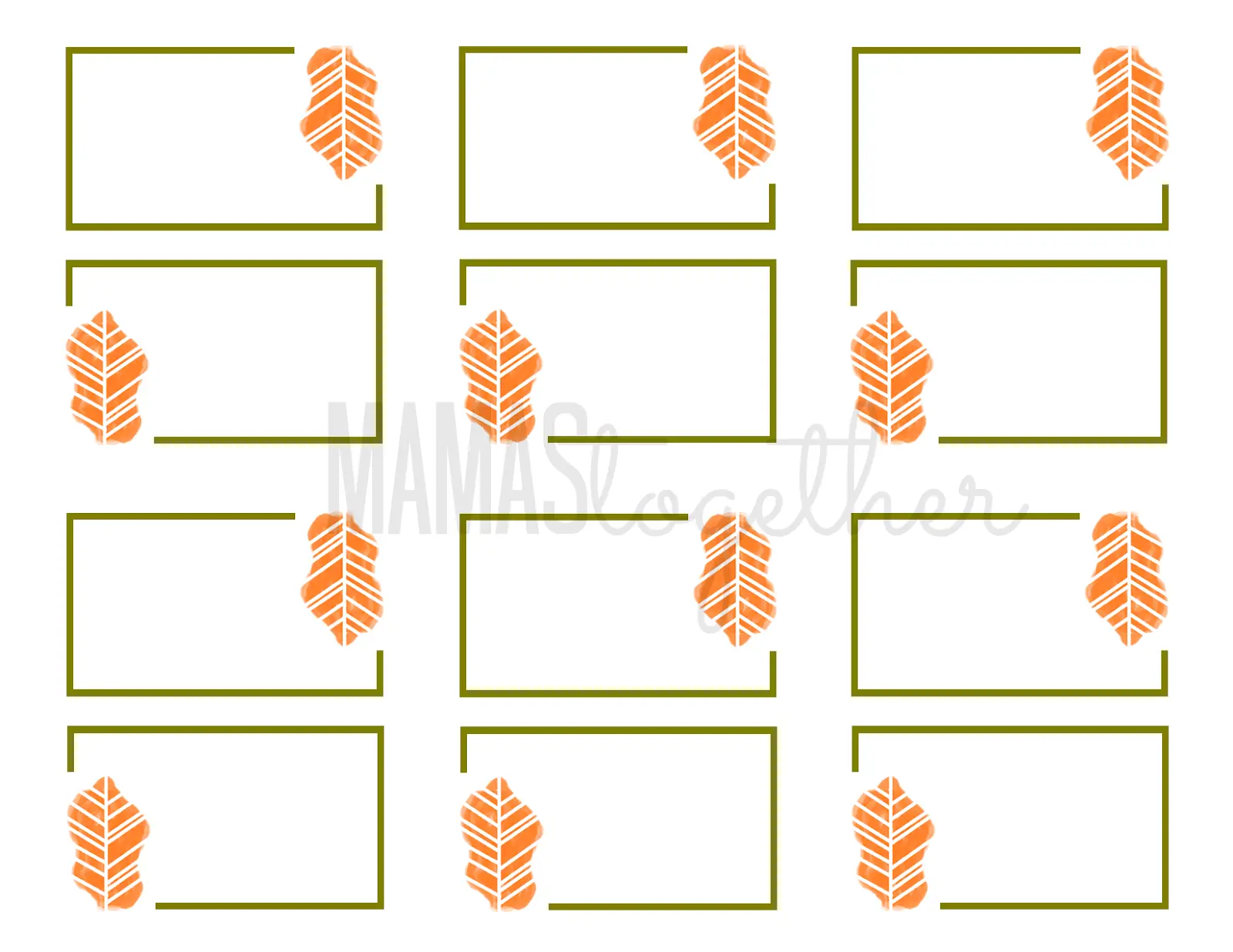 Wedding Place Cards Template Free from www.kittybabylove.com