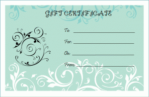 free printable customizable gift certificateskitty baby love