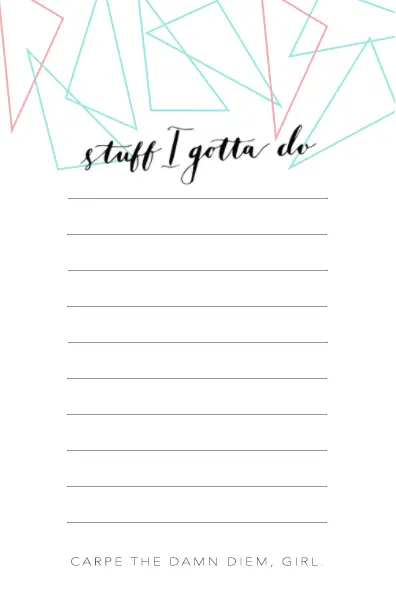40 printable to do list templates kitty baby love