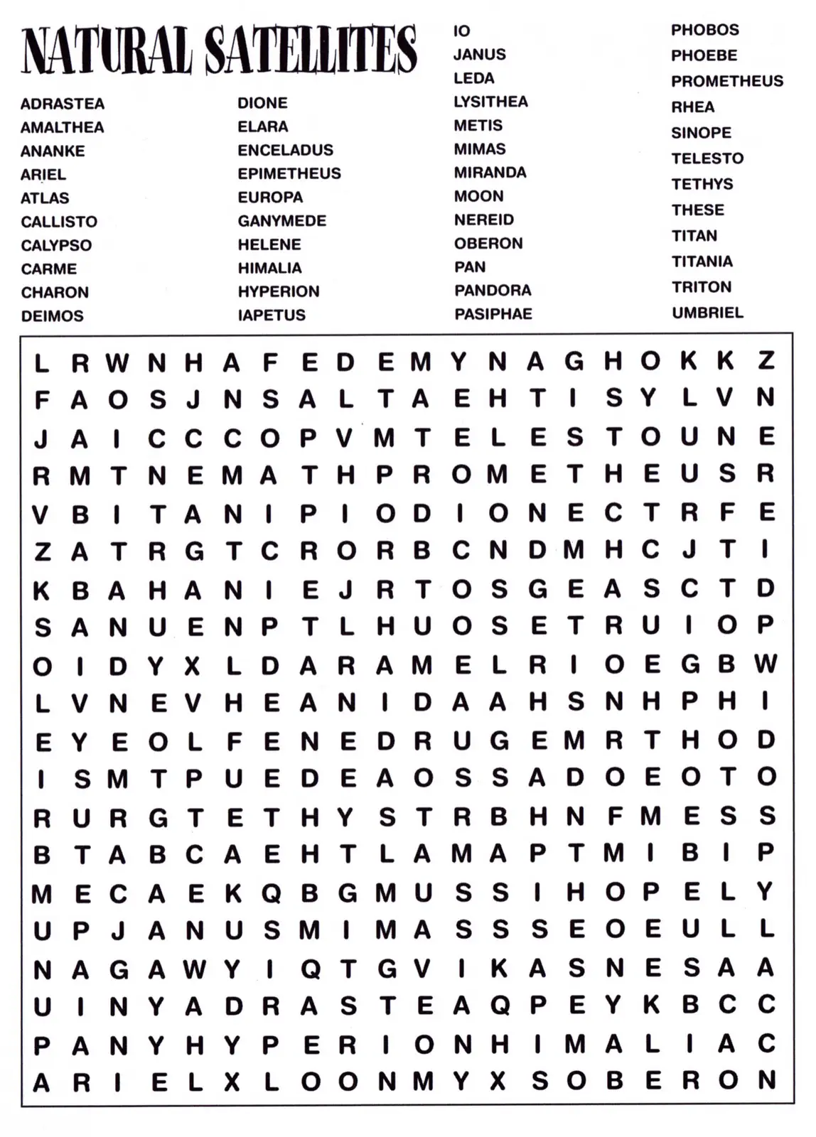 21 Knowledgeable Science Word Search | KittyBabyLove.com