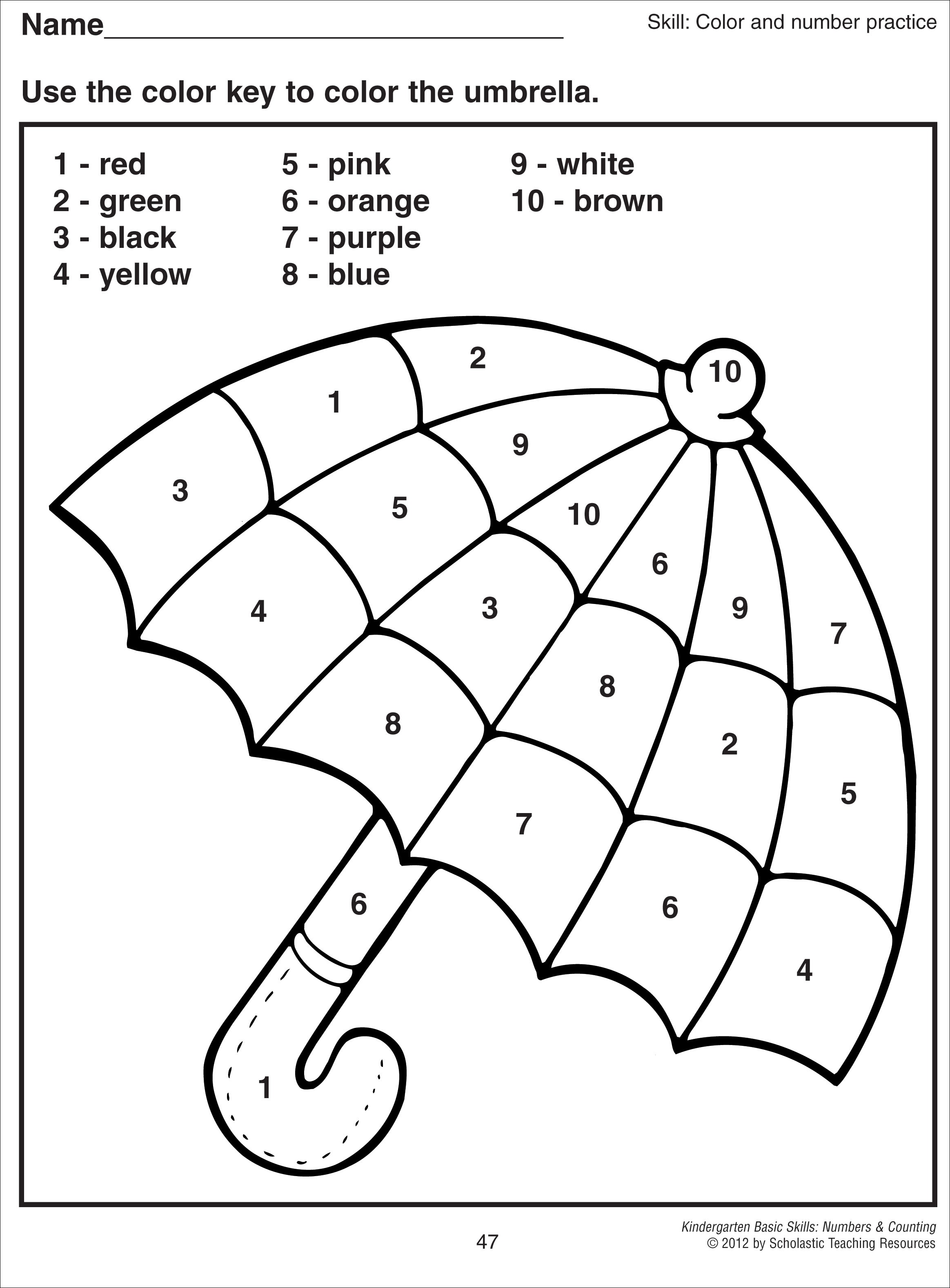 34 Color By Number Addition Worksheets Kittybabylove Com