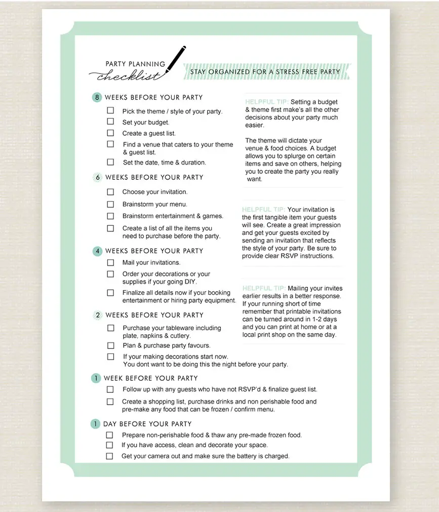 24 helpful baby shower