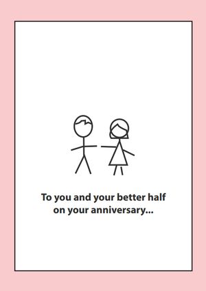 wedding anniversary printable cards