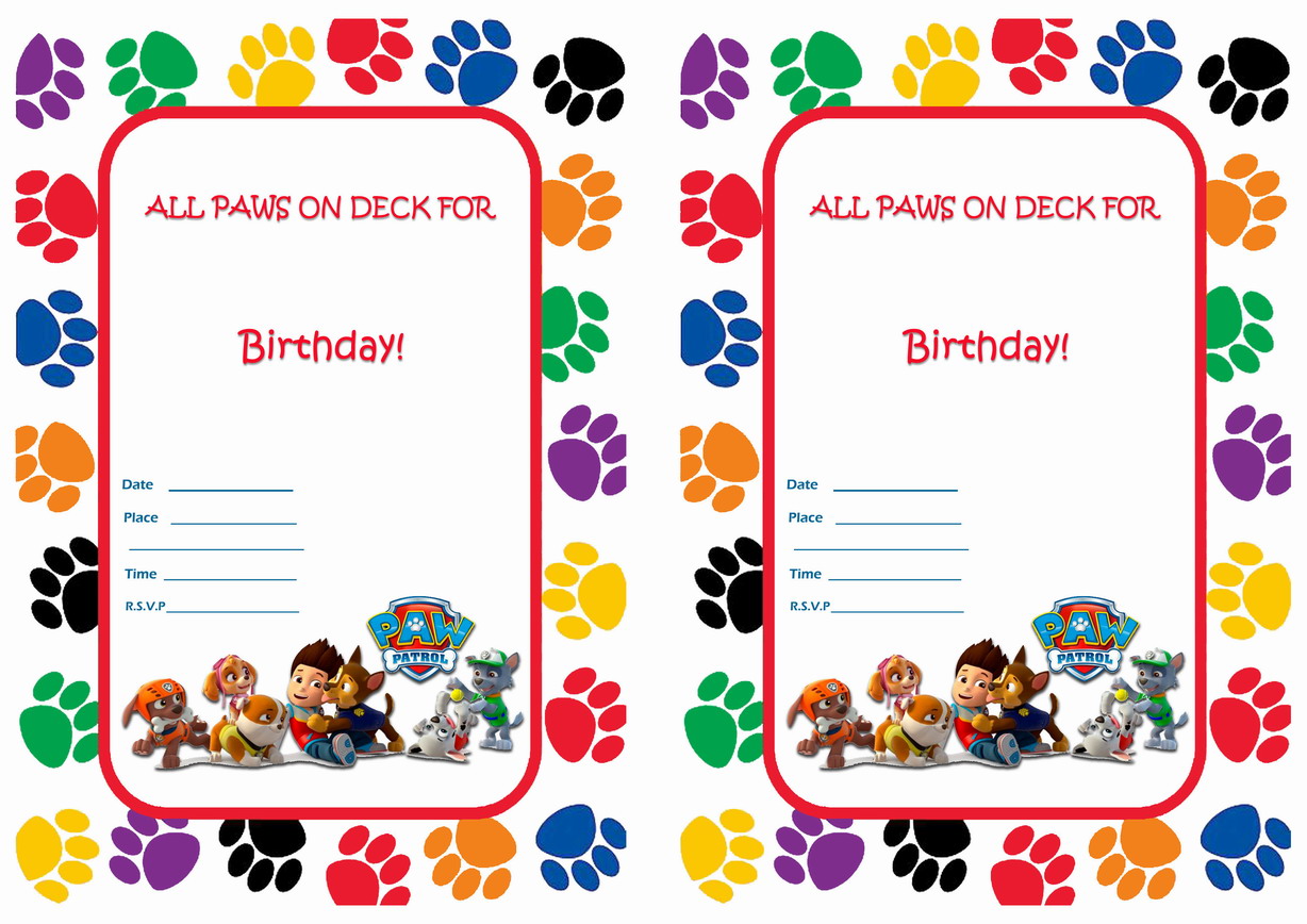 It is a picture of Enterprising Paw Patrol Printable Birthday Card It's just a graphic of Enterprising Paw Patrol Printable Birthday Card