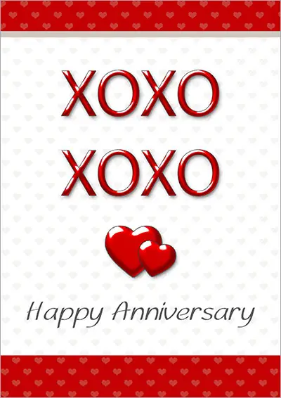 Anniversary Cards Free Printable Wife