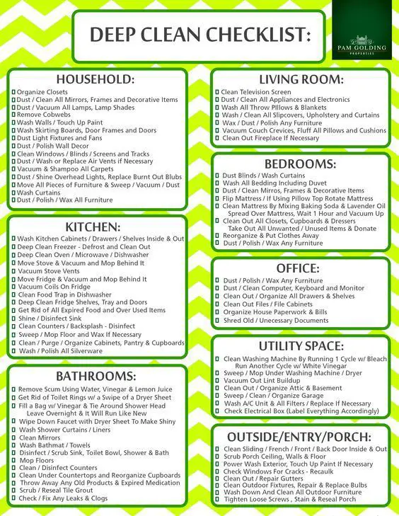 40 helpful house cleaning