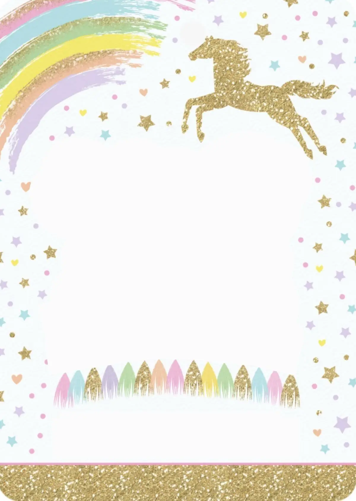 8 Magical Unicorn Birthday Invitations