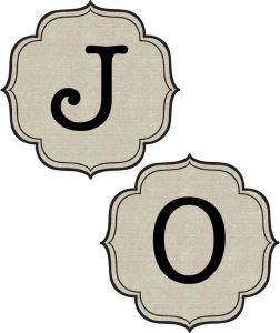Free Printable Alphabet Letters for Banners