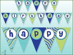 Free Printable Happy Birthday Banner Letters