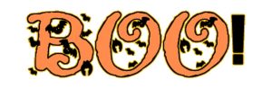 Halloween Banner Letters