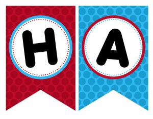 Printable Letters for Banner