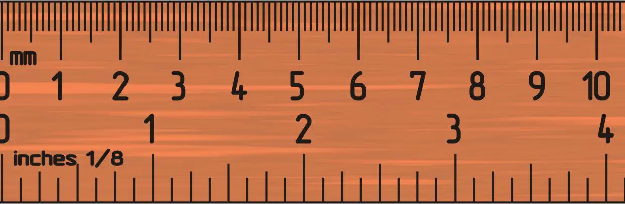 Real Size Ruler Inches