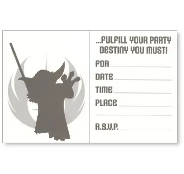 32 Amazing Star Wars Birthday Invitations Kittybabylove Com