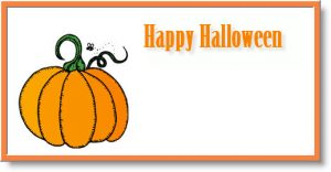 Free Halloween Name Labels