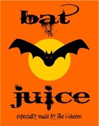 Halloween Juice Labels
