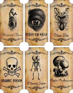 Halloween Printable Labels