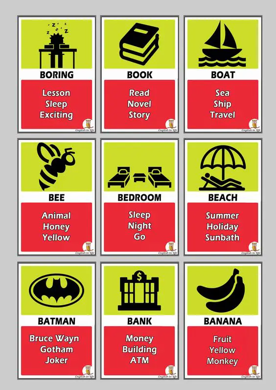 36 free printable taboo cards kitty baby love christmas themed words