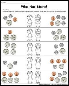 Basic Money Skills Worksheets