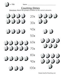 Beginner Money Worksheets