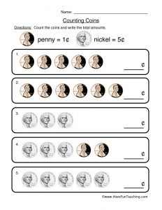 Counting Quarters Mixed Money Worksheets