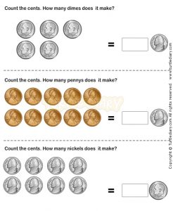 Free Printable Coin Worksheets
