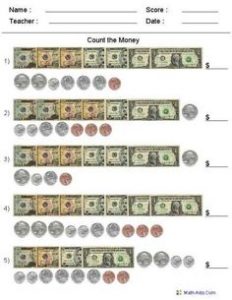 Learning Money Worksheets