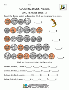 Money Worksheet